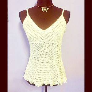 5/$25 crocheted summer cami